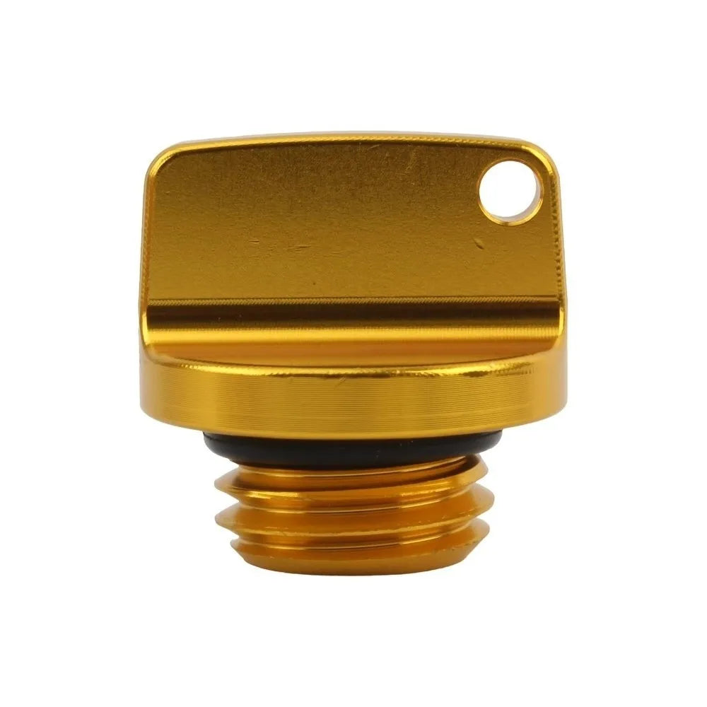 Crankcase-Cap CNC Motorcycle Oil Cap Aluminum Engine Oil Plug Screw-On Universal Crankcase Cover Screw Motorcycle-Owners
