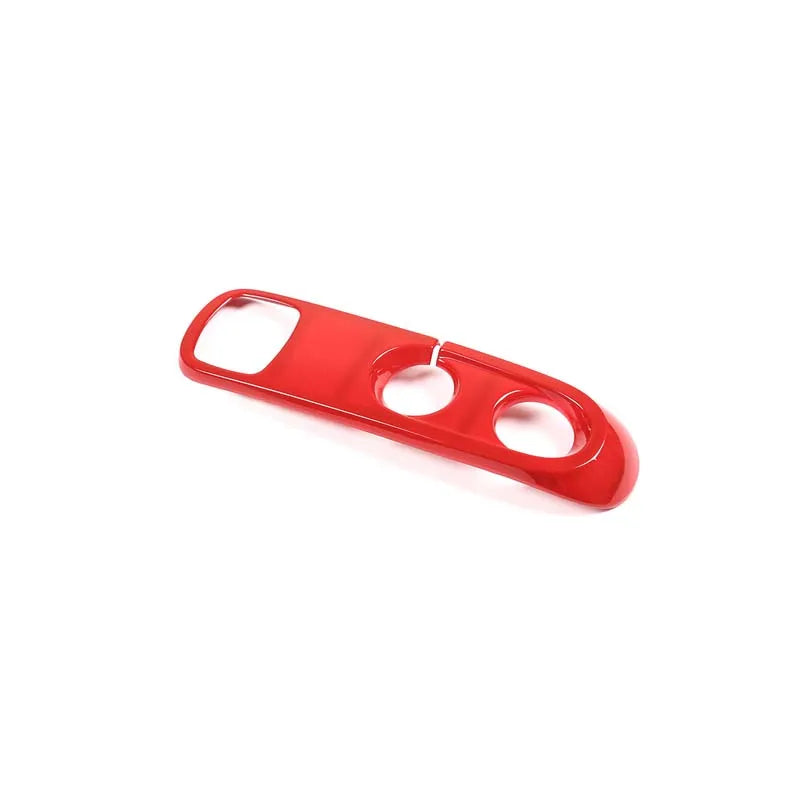 ABS Carbon Fiber Texture Car Center Console Gear Shift Panel Cover Trim Stickers For Mercedes Smart 451 Fortwo 2009-2015