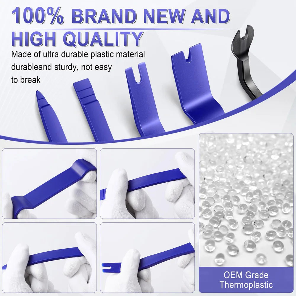 12/5pcs Auto Door Clip Panel Trim Removal Tool Kits Navigati