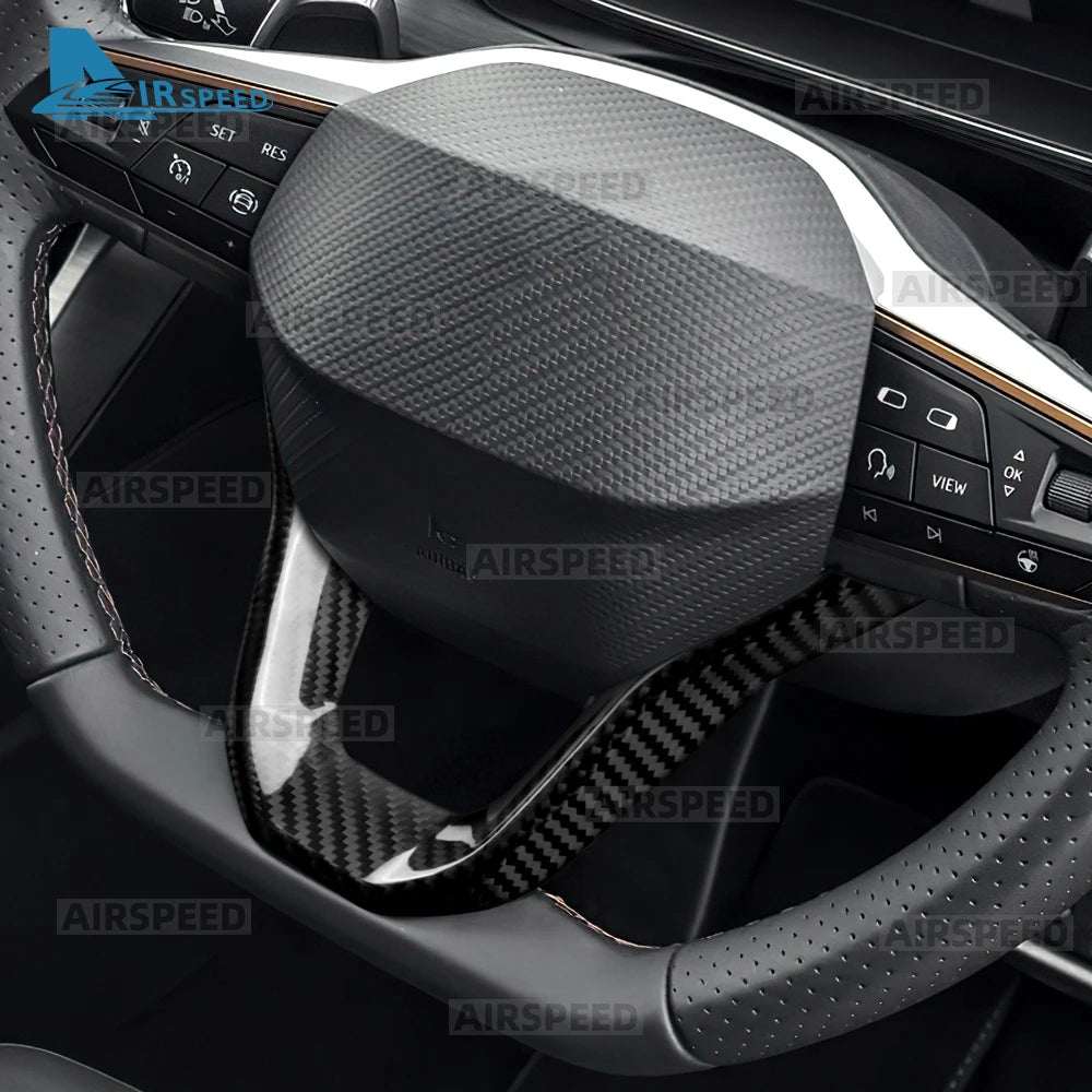 Car Steering Wheel Trim For Seat Ateca/ibiza/Leon/Tarraco Fo