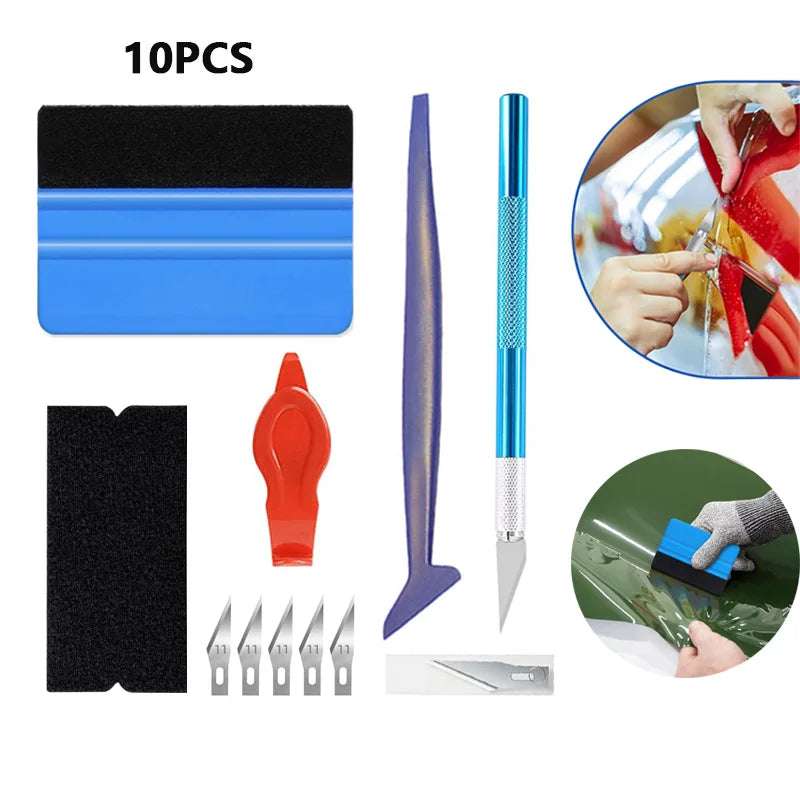 Car Vinyl Wrapping Tools Kit Window Film Tint Foils Tool Wra