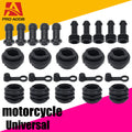 10Pcs 8mm Car Brake Pump Dust Cap Oil Drain Screw Cap Brake 