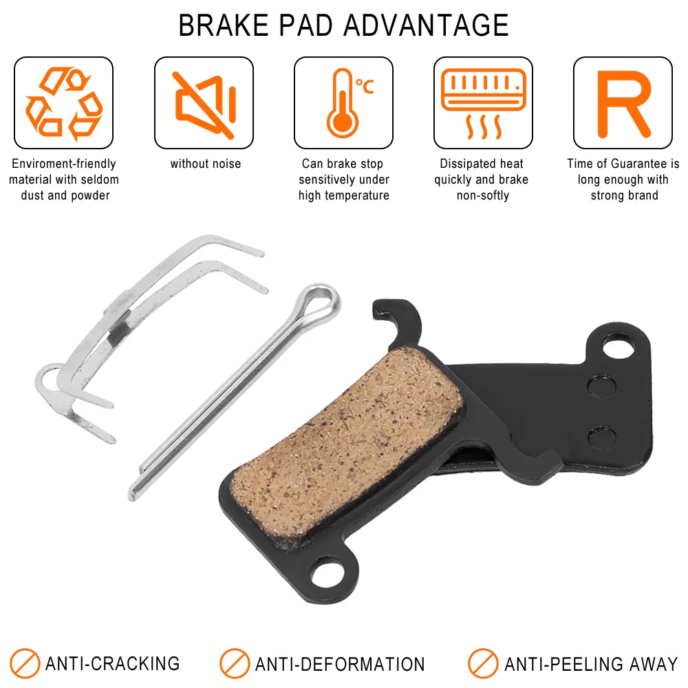 1/3Pairs Disc Ceramic Semi-Metallic Brake Pad For INOKIM OX 