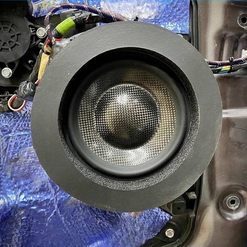 1 Pcs 4/5 Inch Universal Foam Car Speaker Sound Insulation R