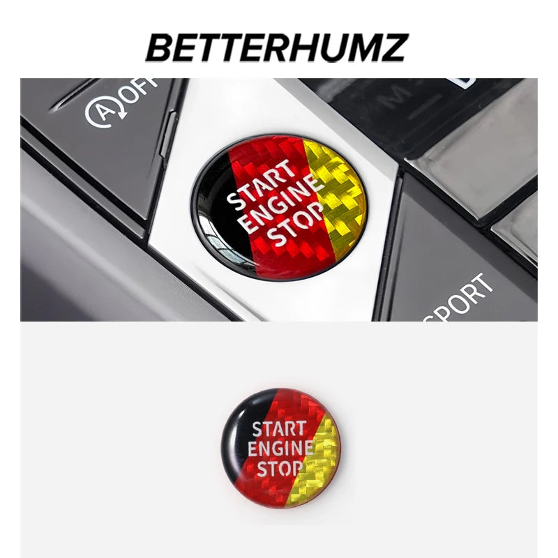 Engine Start Stop Button Sticker Trim Cover For BMW G20 G42 