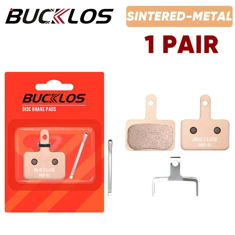 BUCKLOS Bicycle Hydraulic Disc Brake Pad Semi-Metal Ceramic MTB Bike Brake Pads for SHIMANO B01S MT200 SRAM AVID HAYES Magura