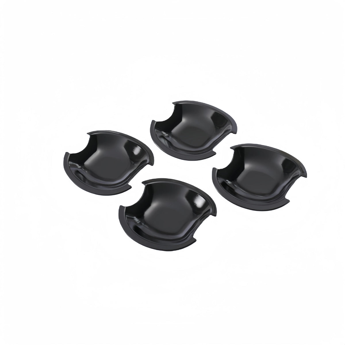 Glossy Black Carbon Fiber Car Door Handle Cover Trim Sticker Styling Accessories For Suzuki Grand Vitara 2005 -2012