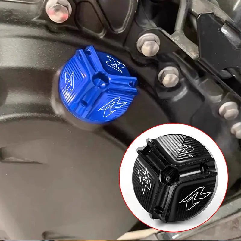 Motorcycle Accessories Engine Oil Filler Cap Oil Plug Cover 