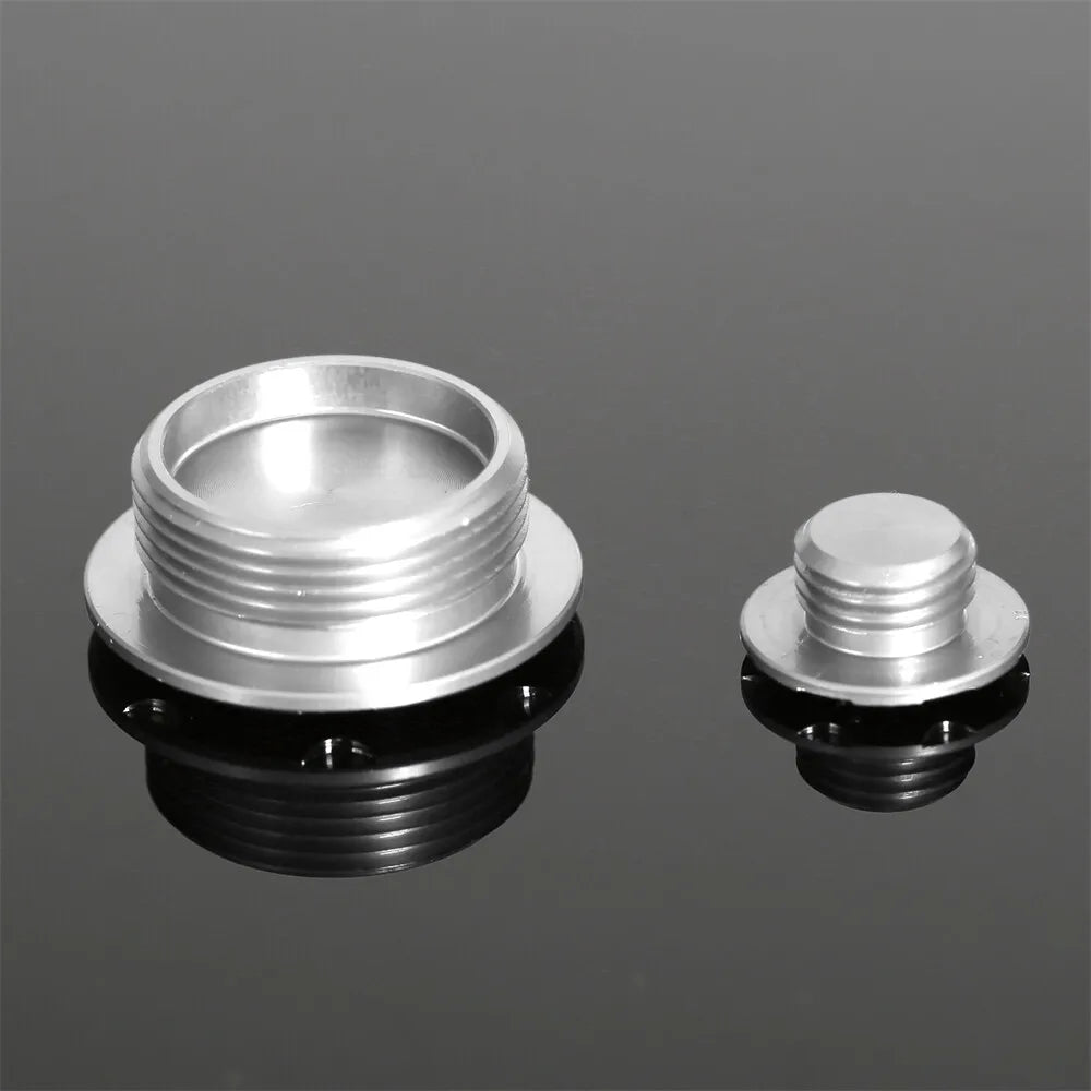 Engine Crankcase Plugs Oil Fluid Dipstick Cap For Honda CRF1