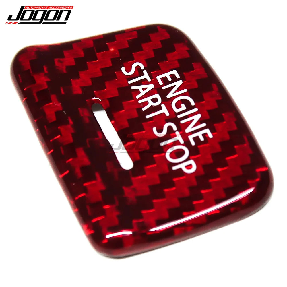 Carbon Start Stop Push Button For Chevrolet Camaro Corvette 