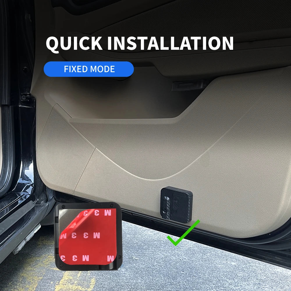 2Pcs Car Door Badge Welcome Light HD Wireless Projector Lamp