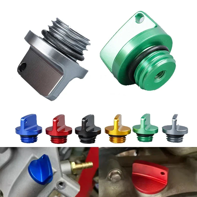 Motorcycle Crankcase Cap CNC Engine Oil Filler Screw Cover P