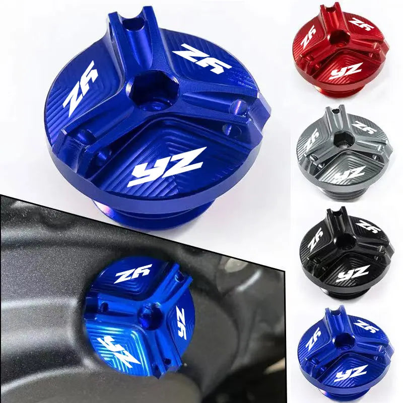 Motorcycle Engine Oil Filler Cup Cap Plug Cover For Yamaha Y