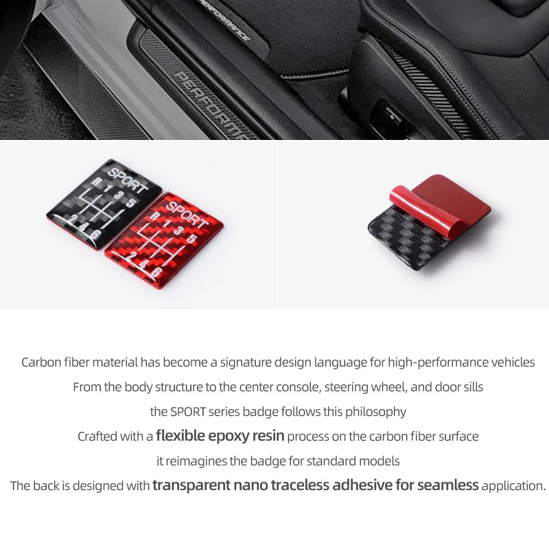 For Subaru BRZ/Toyota GR86 2013-2025 Carbon Fiber Car Interi