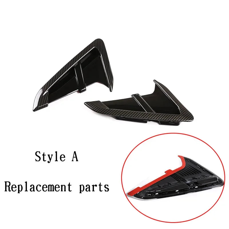 For BMW X3 G01 X4 G02 2018-2021 ABS Carbon Fiber Car Front F