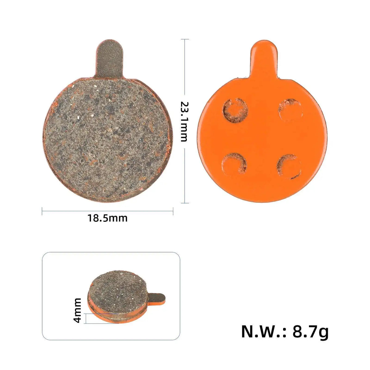 Ceramic Brake Pads For Xiaomi M365 1S Pro2 Ninebot F20 F30 F