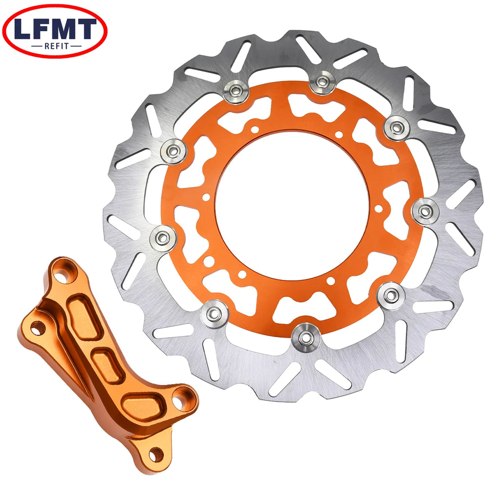 320MM Front Brake Discs Rotors Brake Caliper Adaptor Bracket