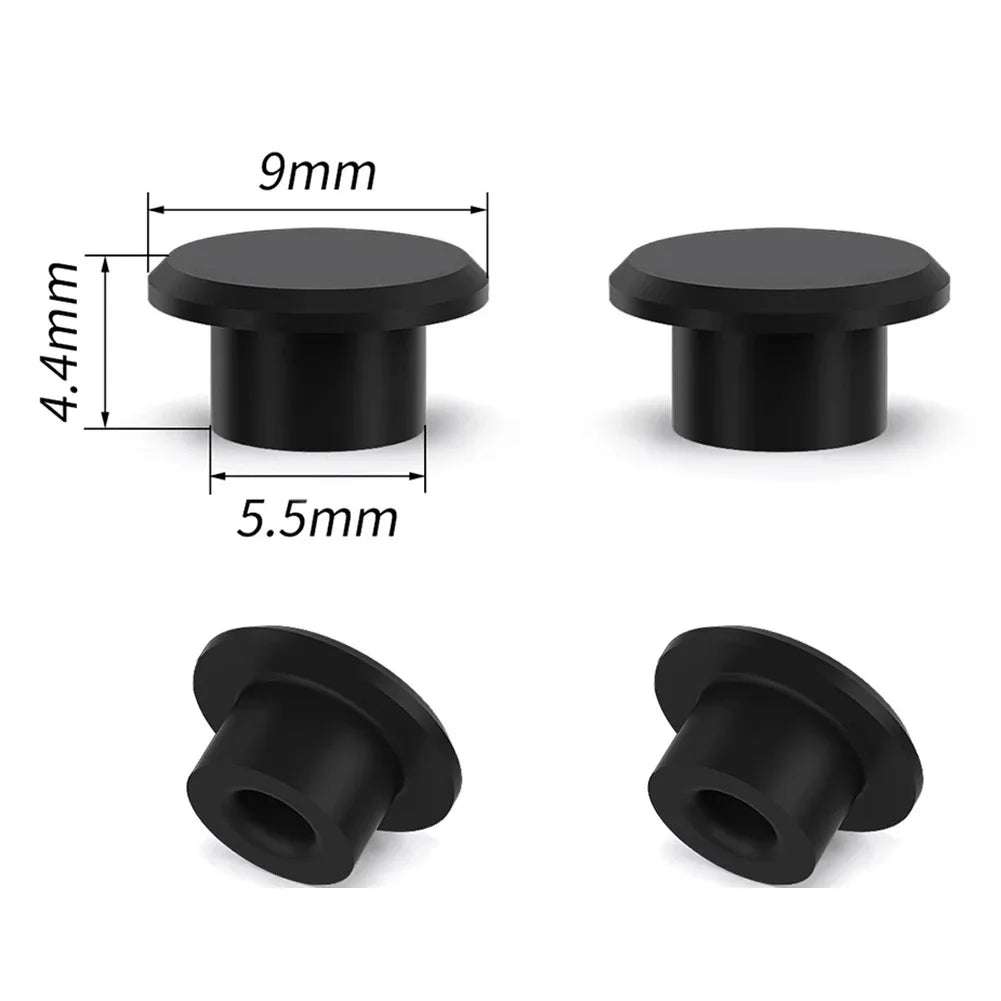 4pcs Road Bicycle Oil Disc Bleed Nipple Cover Oil Nozzle Dustproof Cover Bike Hydraulic Brake Accessories