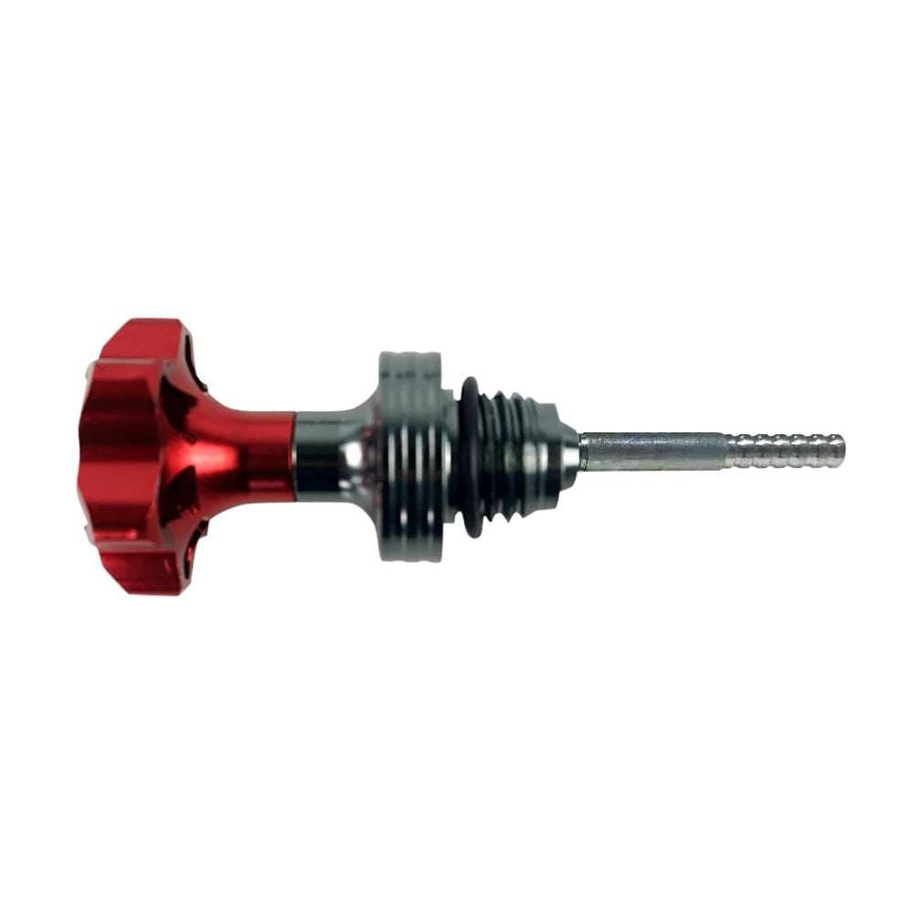 1pcs Aluminum Motorcycle Engine Oil Dipstick Filler Cap Plug Crankcase Oil Level Gauge For Scooter Universal Parts Accessories
