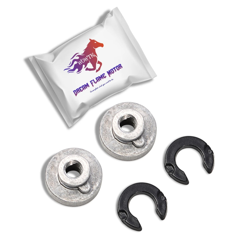 1/4 -20 Rear Fender Seat Bolt Nut Motorcycles Mount Screw Kit For Harley Softail FL Sportster 1200 Street Bob Electra Glide Dyna