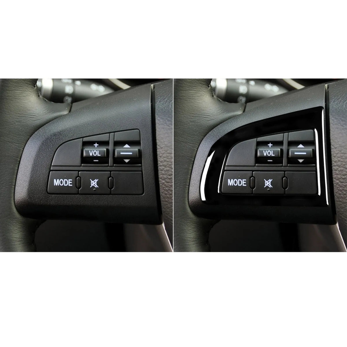 For Mazda 3 Axela 2010-2013 Auto Steering Wheel Button Frame