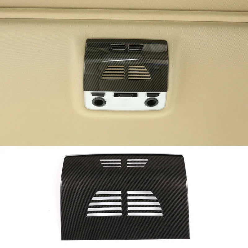 For BMW 3 Series E90 2005-2012 Car Carbon Fiber Interior Decoration Cover Stickers Dashboard Console Gear Shift Door Handle Trim