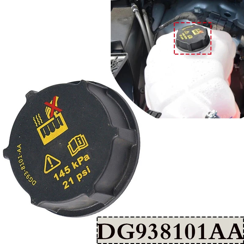 Car Coolant Water Radiator Bottle Expansion Tank Cap For For
