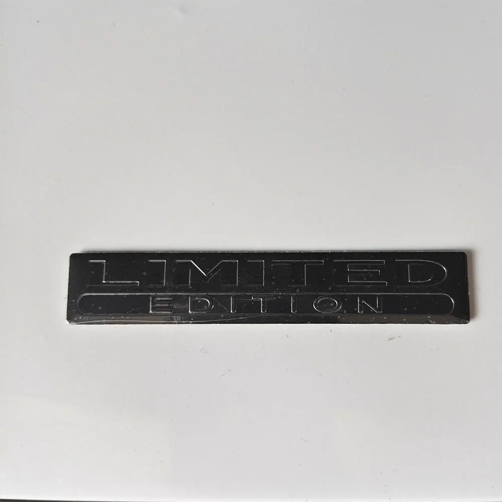 Metal Limited Edition 3D Car Body Badge Window Rearview Mirror Sticker Trunk Fender Emblem Decal For Car Motorcycle Auto Bike