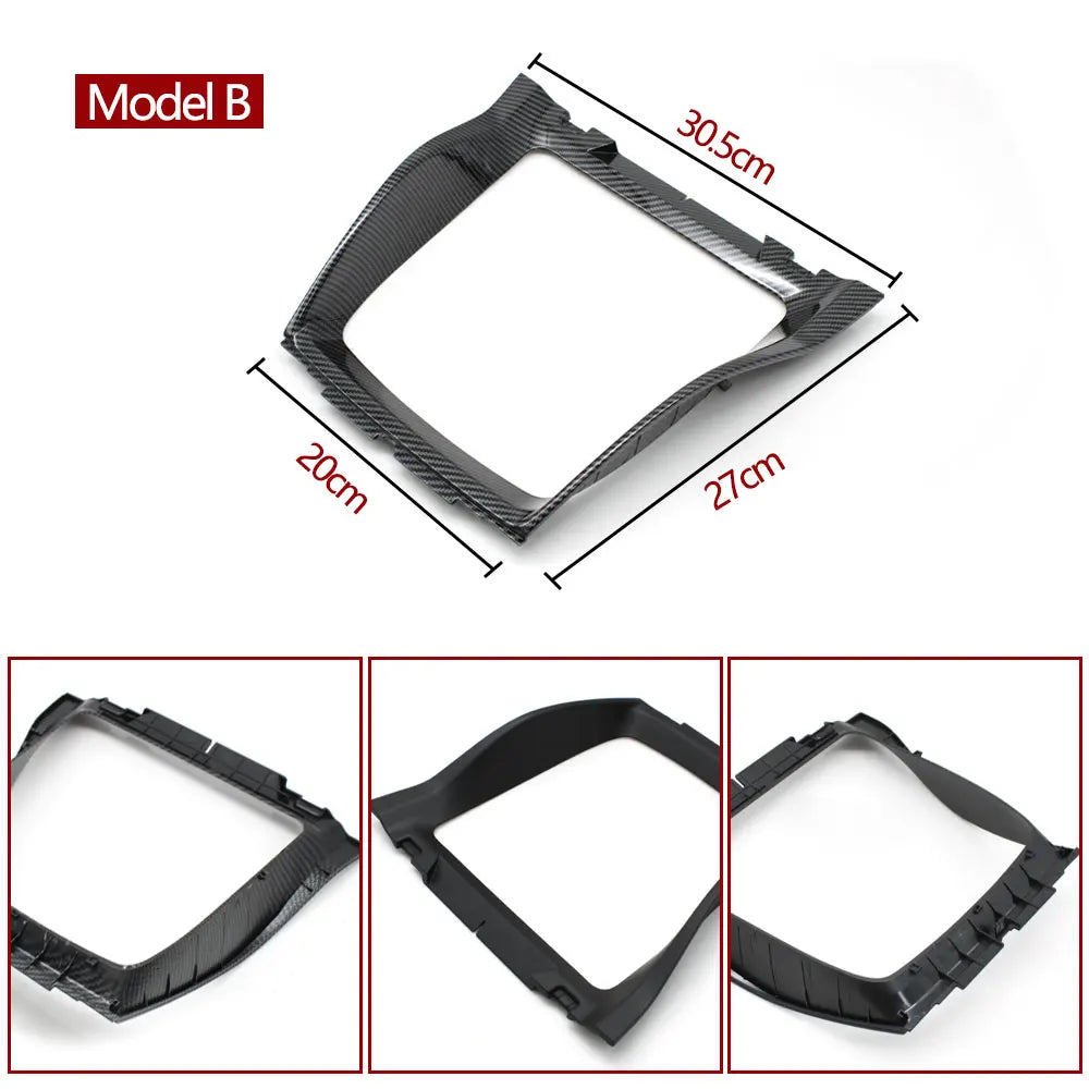 LHD RHD Car Front Center Console Water Cup Holder Decorative