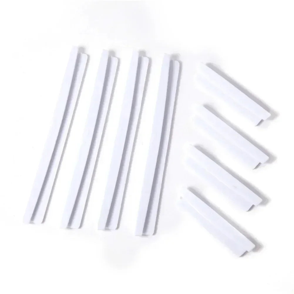 8PCS Car Door Protection Strip Anti-scratch Impact Body Protector Buffer Decorative Edge Automotive Body Decorative Accessories