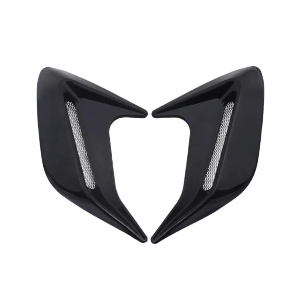 Carbon Fiber Universal Car Shark Gills Fender Side Air Flow 