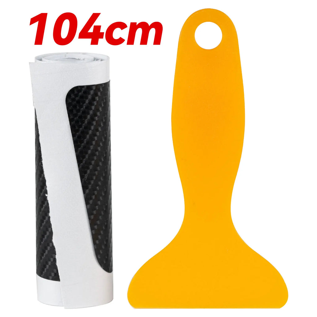 4D Carbon Fiber Car Rear Boot Bumper Trunk Anti-Scratch Protector Corner Trim Strip Cover Guard Sticker Sill Plate Accessories