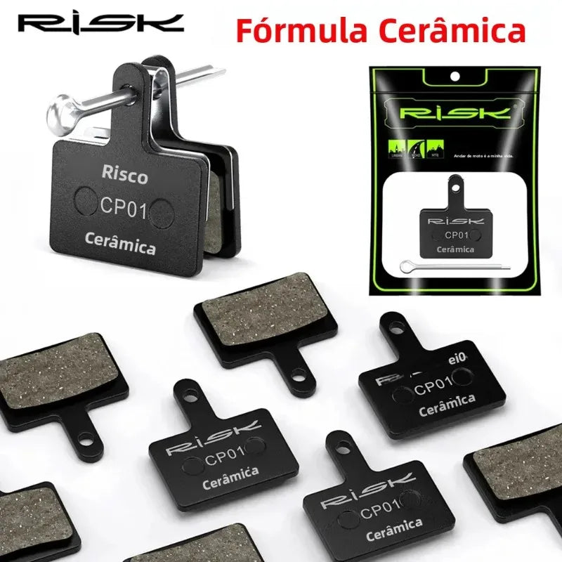 RISK Ceramic brake pads MTB Road Bike Electric Scooter Hydar