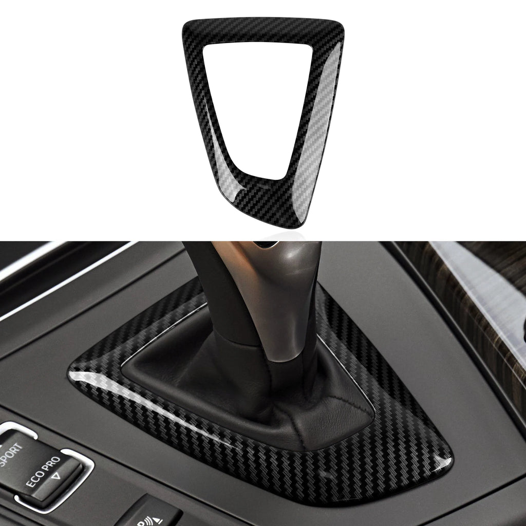 Car Center Console Dashboard Gear Shifter Panel For BMW F30 F31 F34 3GT F32 F33 F36 Trim Accessories Carbon Fiber ABS Sticker