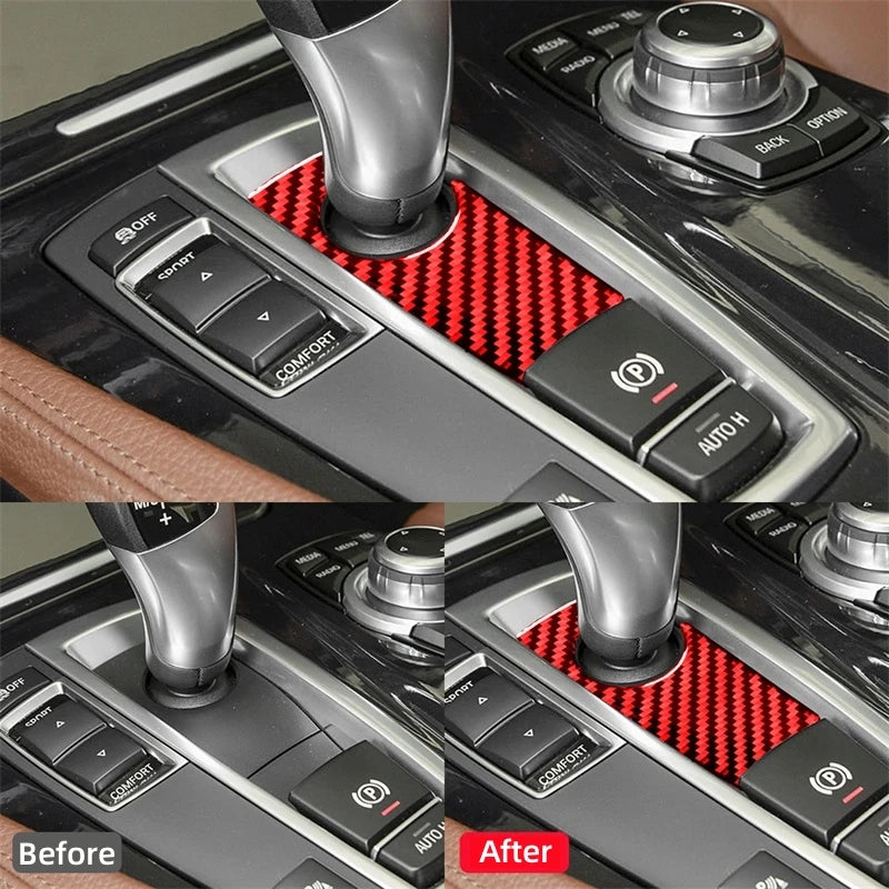 For BMW 5 Series F10 F18 2011-2017 Accessories Carbon Fiber 