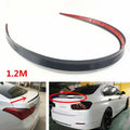 Car ABS Universal 1.2M BlackSpoiler Carbon Fiber Accessory C
