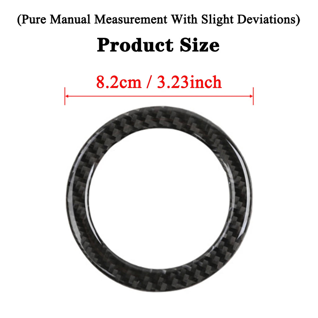 Car Steering Wheel Center Decoration Cover Trim Protector for Jeep Grand Cherokee 2011+ 2014-2023 2024 2025 Interior Accessories