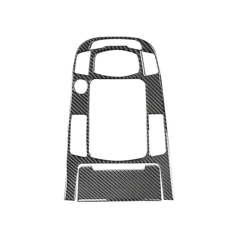 For Audi A4 B8 A5 Q5 2009-2018 Interior Accessories Carbon Fiber Car Console Gear Shift Panel Decoration Cover Trim Sticker