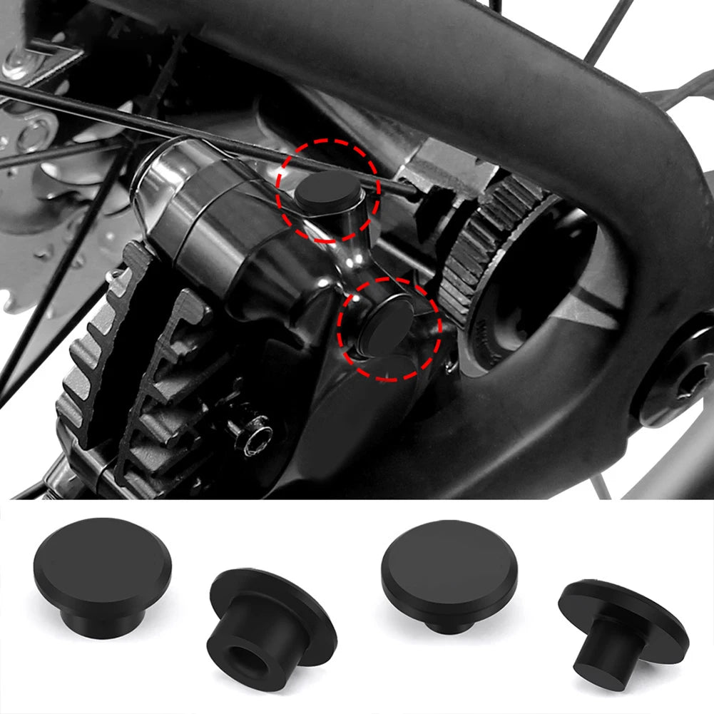 4pc Bicycle Hydraulic Brake Caliper Bleeder Cap Bleed Screw 