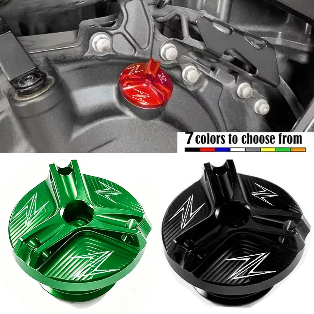 2026 Motorcycle Engine Oil Filler Cup Plug Cover cap Screw F
