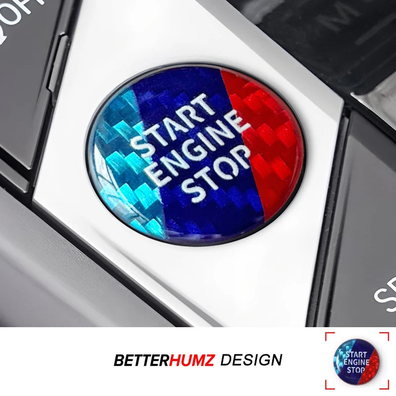 Engine Start Stop Button Sticker Trim Cover For BMW G20 G42 