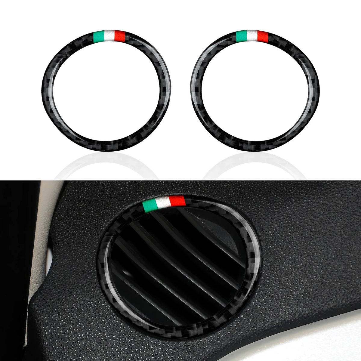 Car Center Console Gear Shift Panel Trim Accessories For Fiat Abarth 500 500C 500e 595C 695 C Carbon Fiber Interior Sticker.