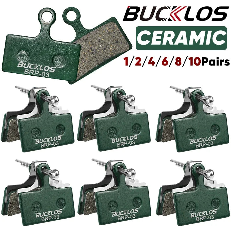 BUCKLOS Ceramic Hydarulic Disc Brake Pads For SHIMANO G01S G