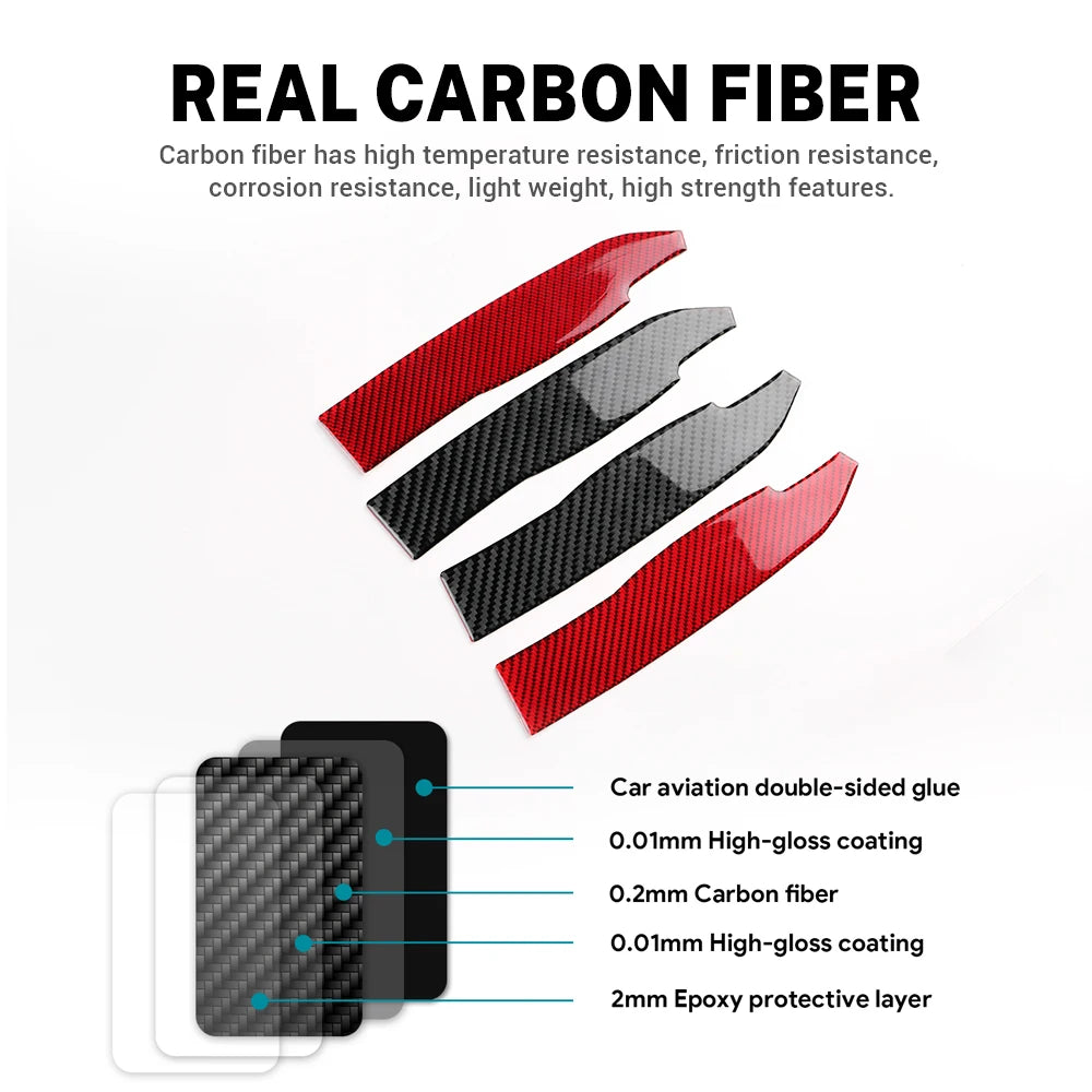 Real Soft Carbon Fiber Sticker For Subaru BRZ Toyota GT86 20