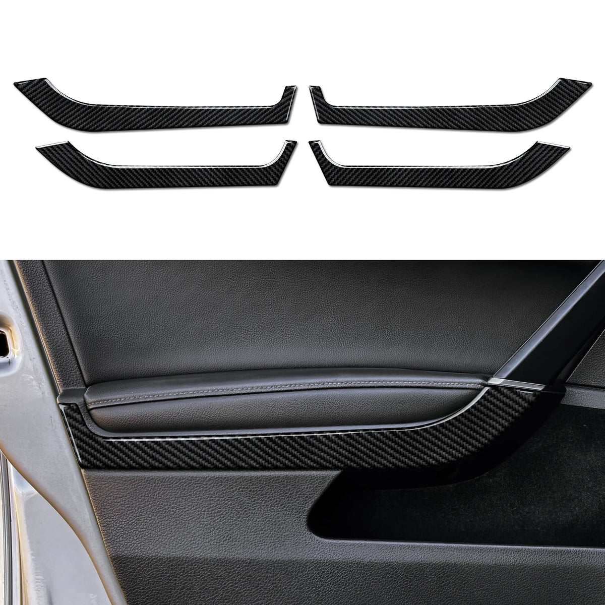 For VW Golf VII MK7 GTE GTI R Variant Car Door Armrest Decor