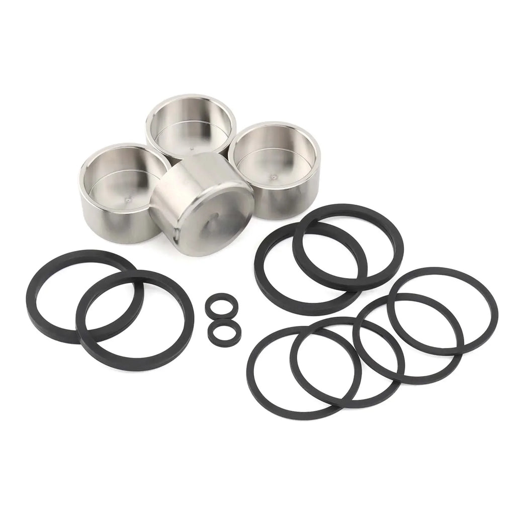 for Harley Brake Caliper Rebuild Kit Front Rear for Sportster XL Dyna Softail 2004-17 Touring Road King Electra Glide 2000-17