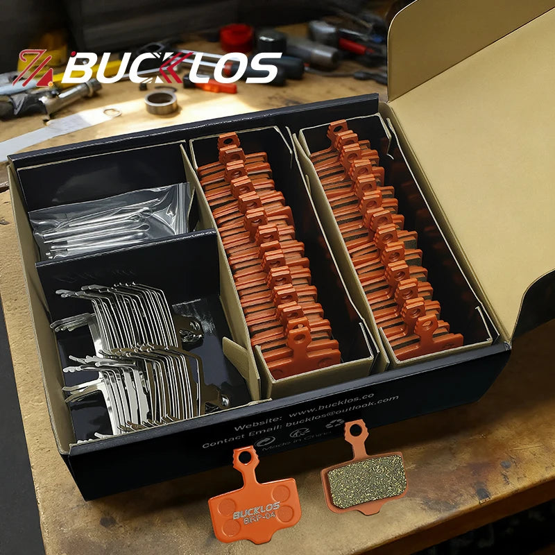 25 Pairs BUCKLOS Bicycle Disc Brake Pads for SRAM DB1 DB3 DB