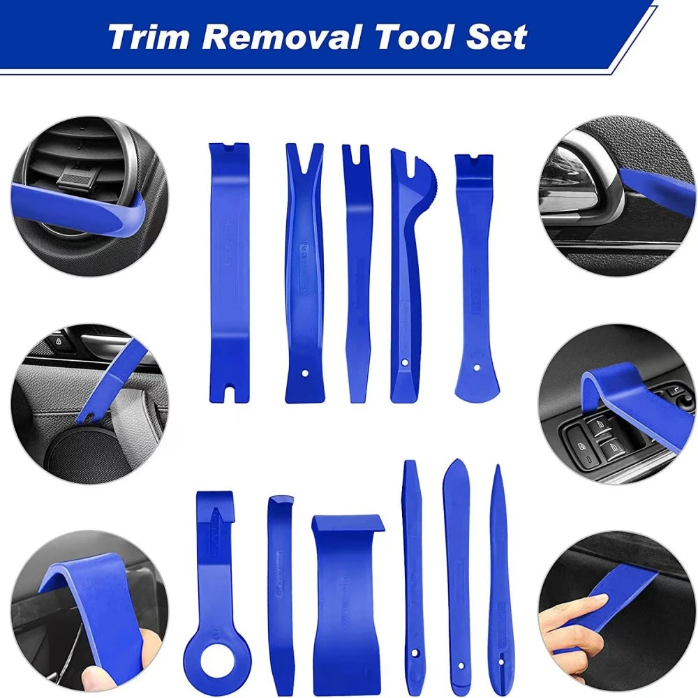 Auto Interior Disassembly Kit Car Plastic Trim Removal Tool 