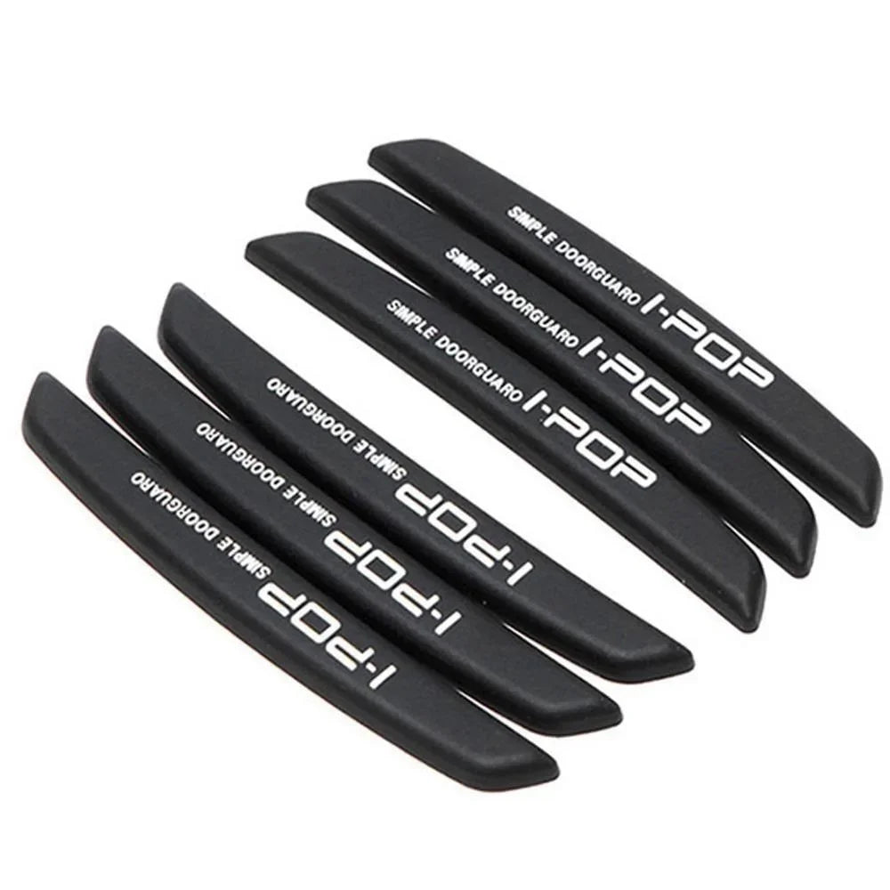 6Pcs Auto Car Door Edge Protection Guards Buffer Trim Moldin