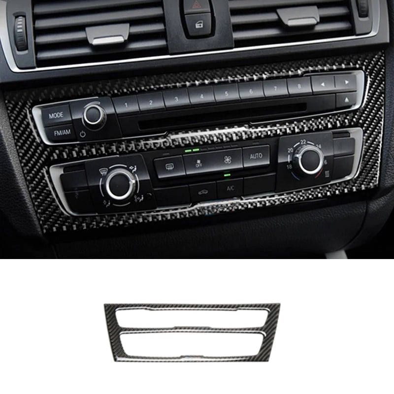 For BMW 1 2 Series F20 F21 F22 F23 Carbon Fiber Car Control 